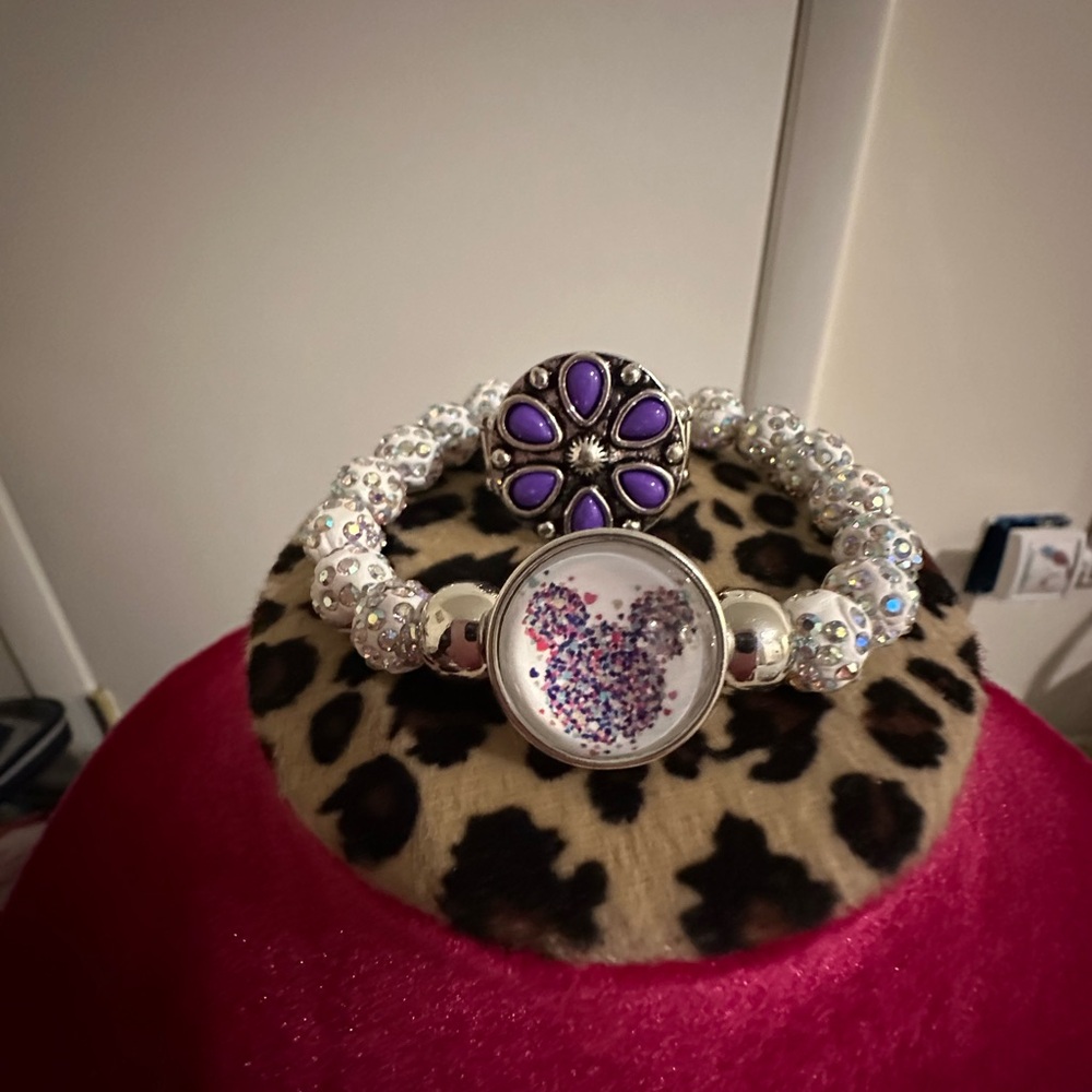 NWOT: Mickey Mouse stretch bracelet..